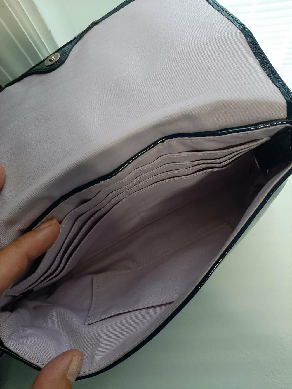 COACH "Chelsea" Heritage Signature Stripe Tote & "Ashley" Wallet 2 Pc Set - Picture 11 of 15